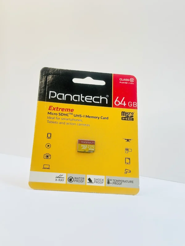 کارت حافظه microSD پاناتک مدل Extreme U1 ظرفیت ۶۴ گیگابایت
