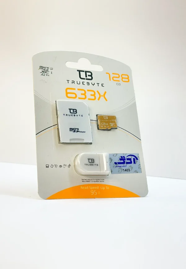 کارت حافظه microSDXC تروبایت مدل A2-V30-633X ظرفیت ۱۲۸ گیگابایت