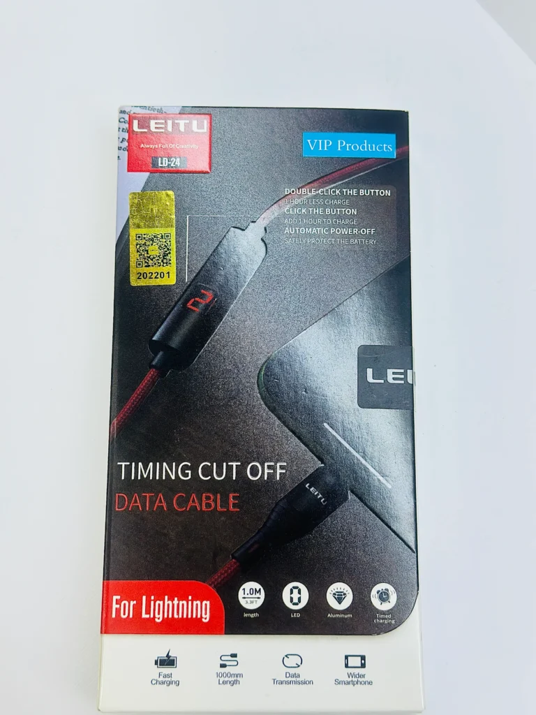 کابل شارژ تایپ‌سی اورجینال Leitu-LD-24