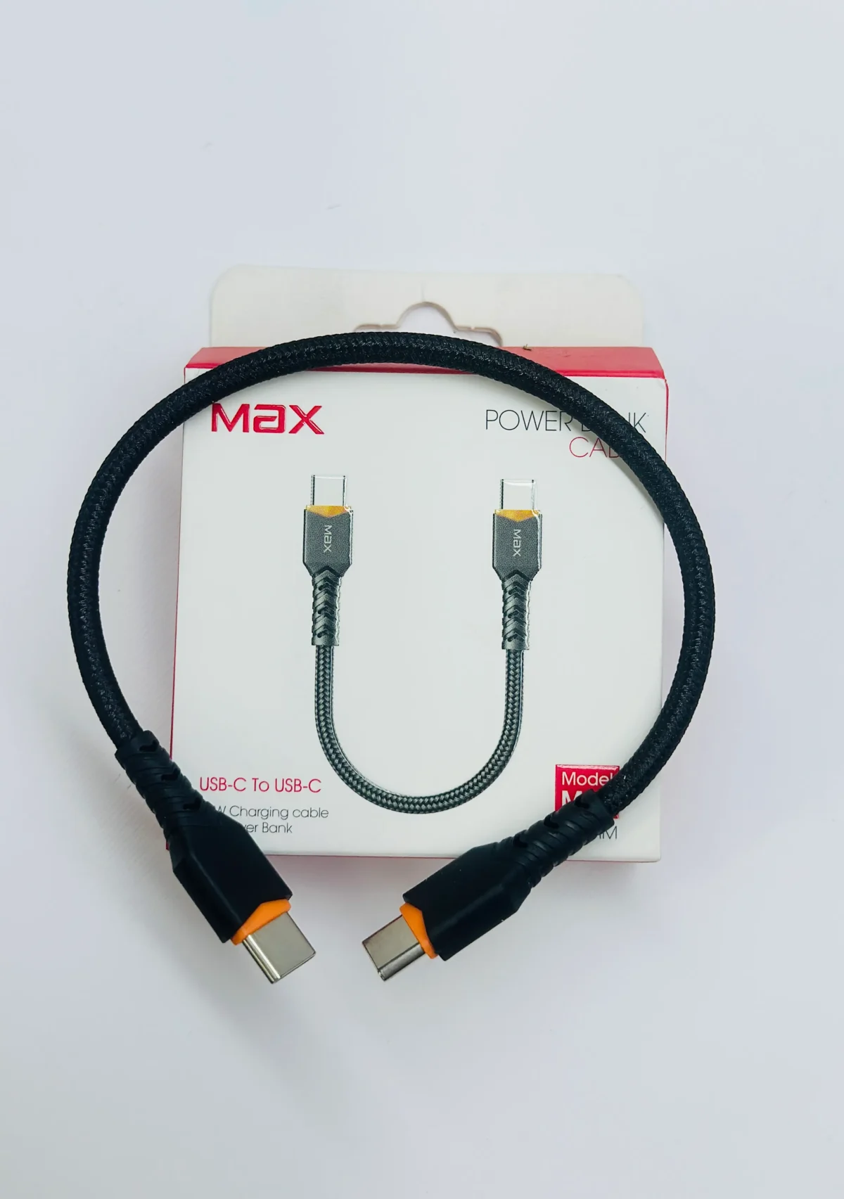 کابل پاوربانکی M16 PD ماکس MAX طول ۲۰ سانتی‌متر