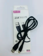 کابل تبدیل USB به USB-C کلومن مدل KD-03 طول ۱ متر