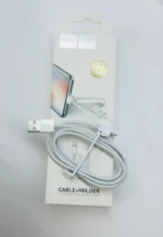 کابل شارژ آیفون هوکو مدل X31 طول ۱ متر به همراه هولدر