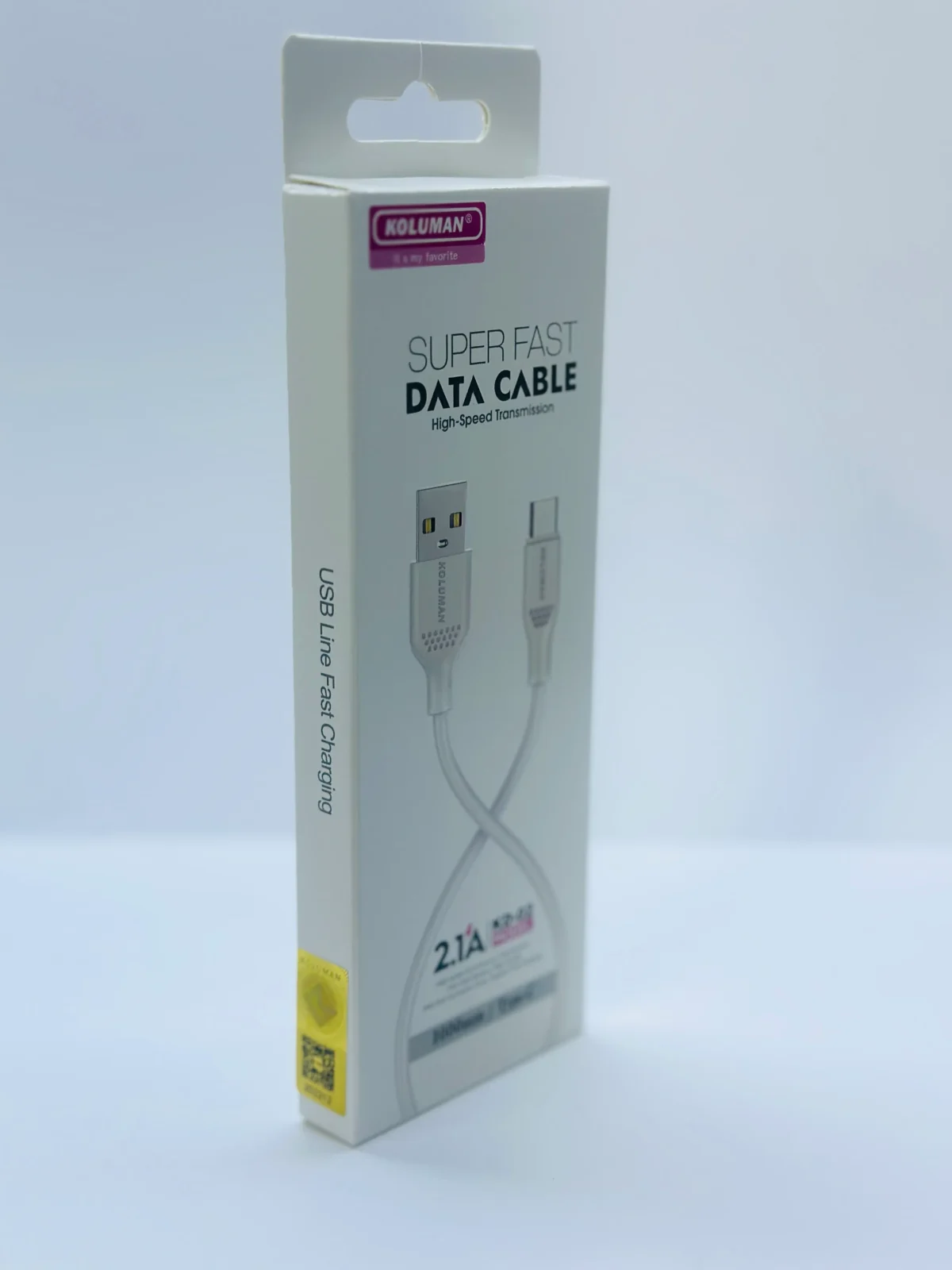 کابل تبدیل USB به MicroUSB کلومن مدل KD-02 طول ۱ متر