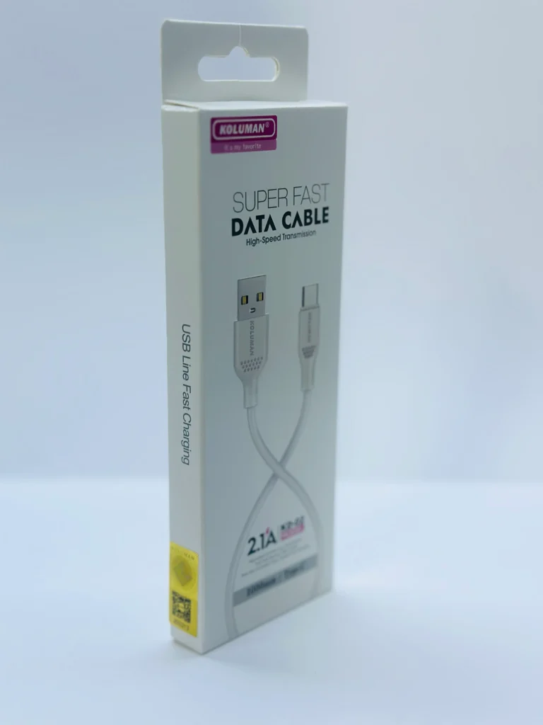 کابل تبدیل USB به MicroUSB کلومن مدل KD-02 طول ۱ متر