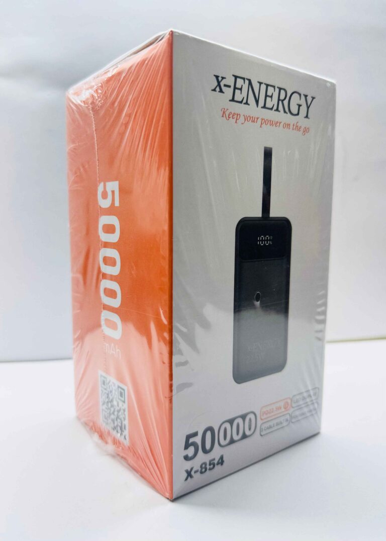 پاوربانک ایکس-انرژی مدل X-854 ظرفیت 5۰۰۰۰ میلی آمپر