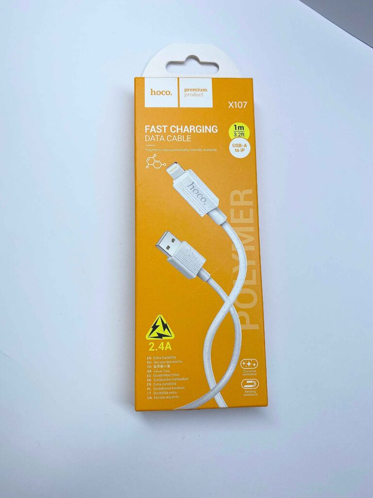 کابل شارژ آیفون Lightning هوکو مدل X107