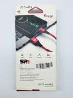 کابل سه‌سر SRT Line مدل A2 | تبدیل USB به Type-C، لایتنینگ و microUSB