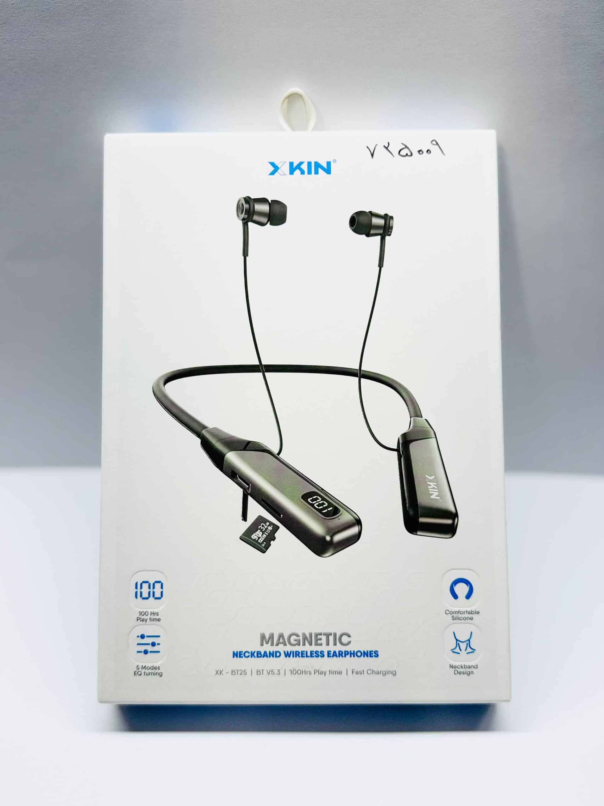 هدفون بیسیم گردنی XKIN مدل XK-BT25 هدفون بیسیم گردنی XKIN مدل XK-BT25