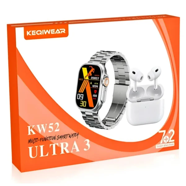 ساعت هوشمند KW 52 ULTRA 3