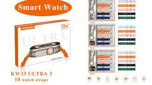 ساعت هوشمند KW 33 ULTRA 3
