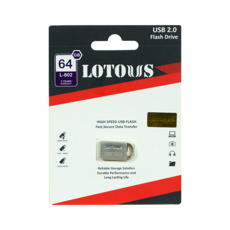فلش LOTOUS 64G USB2 L802