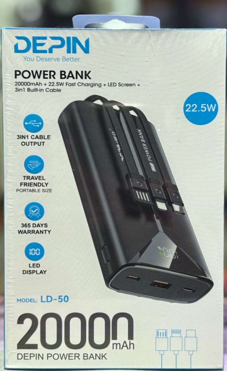 پاوربانک 20000 DEPIN LD-50