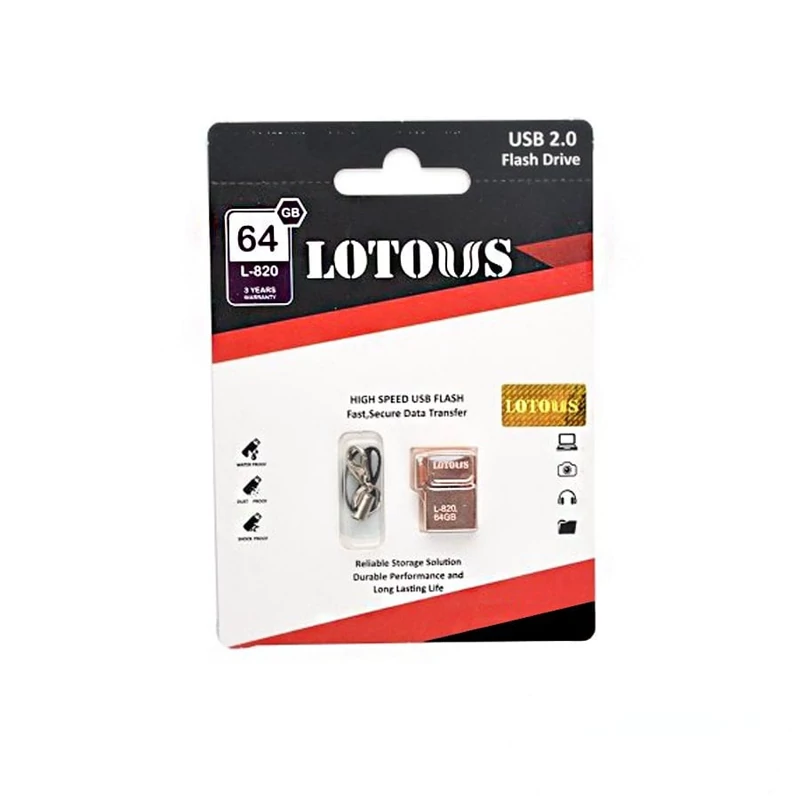 فلش LOTOUS 64G L820 USB2 فلش LOTOUS 64G L820 USB2