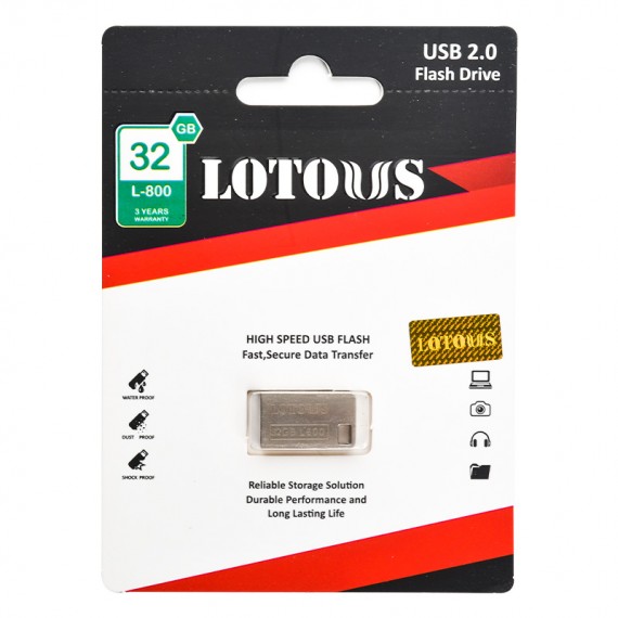 فلش LOTOUS مدل 32G L-800 USB2 فلش LOTOUS مدل 32G L-800 USB2